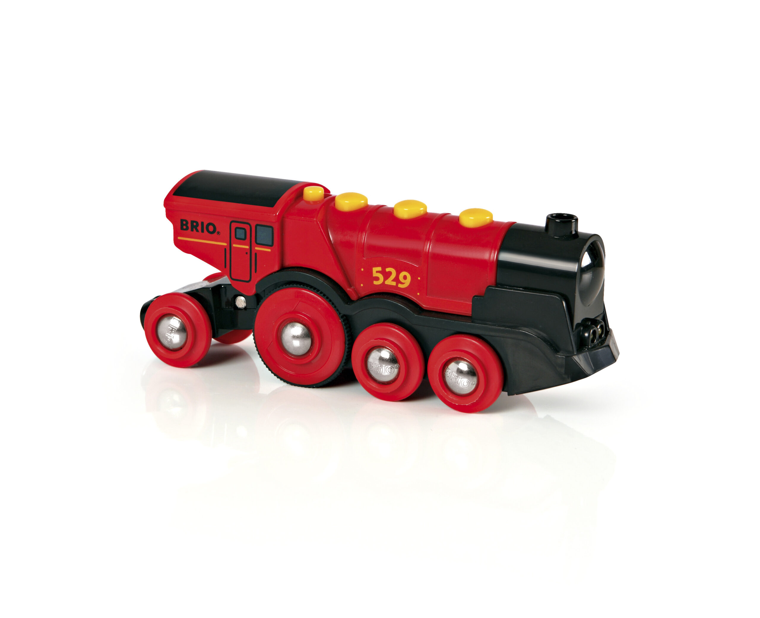 BRIO World 33592 - Võimas punane akuvedur
