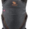 Manduca XT puuvillane seljakott, denimblack-iiris