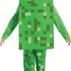Minecraft Creeper Fancy kostüüm, 4-6 aastat, 109-126 cm