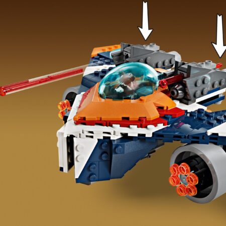 LEGO Super Heroes Marvel 76278 – Rocket's Warbird vs Ronan - Image 5