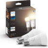 Philips Hue nutipirn multipakk, BT, Valge, E27, 2 tk