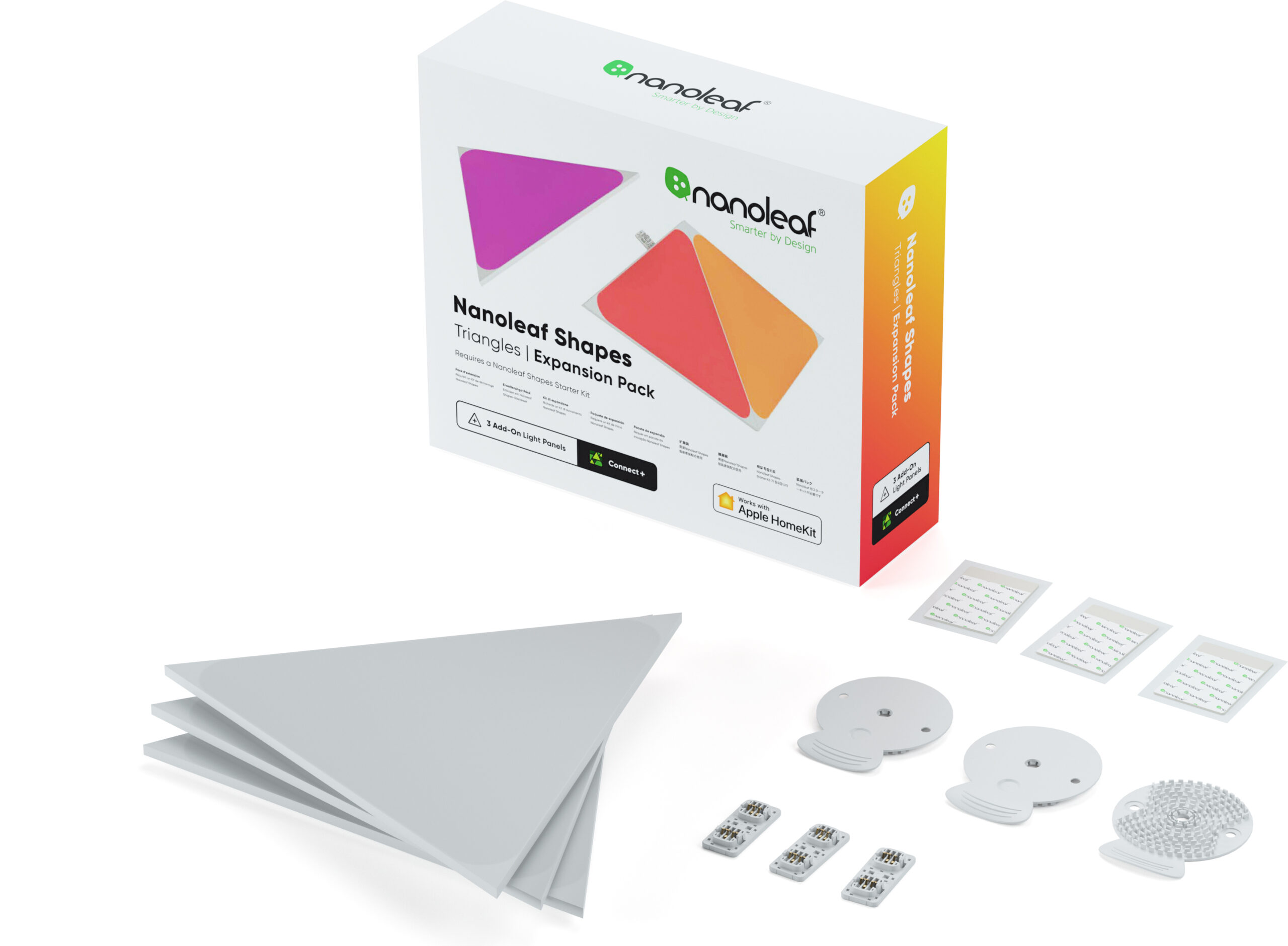 Nanoleaf Shapes Triangles laienduspakett, 3 paneeli