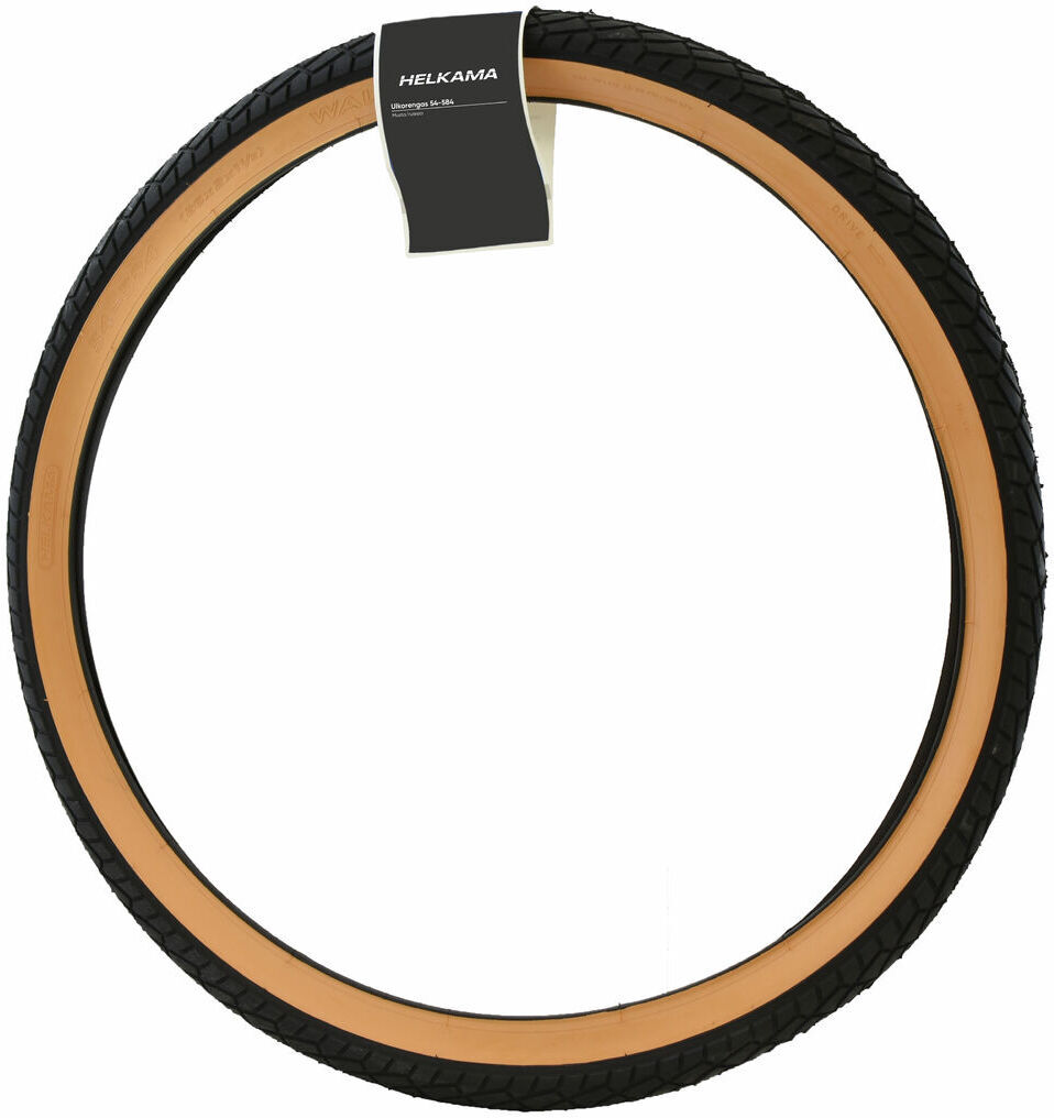 Helkama rehv, 54-584, 27,5 tolli (26 x 1 1/2 x 2 tolli), must/pruun