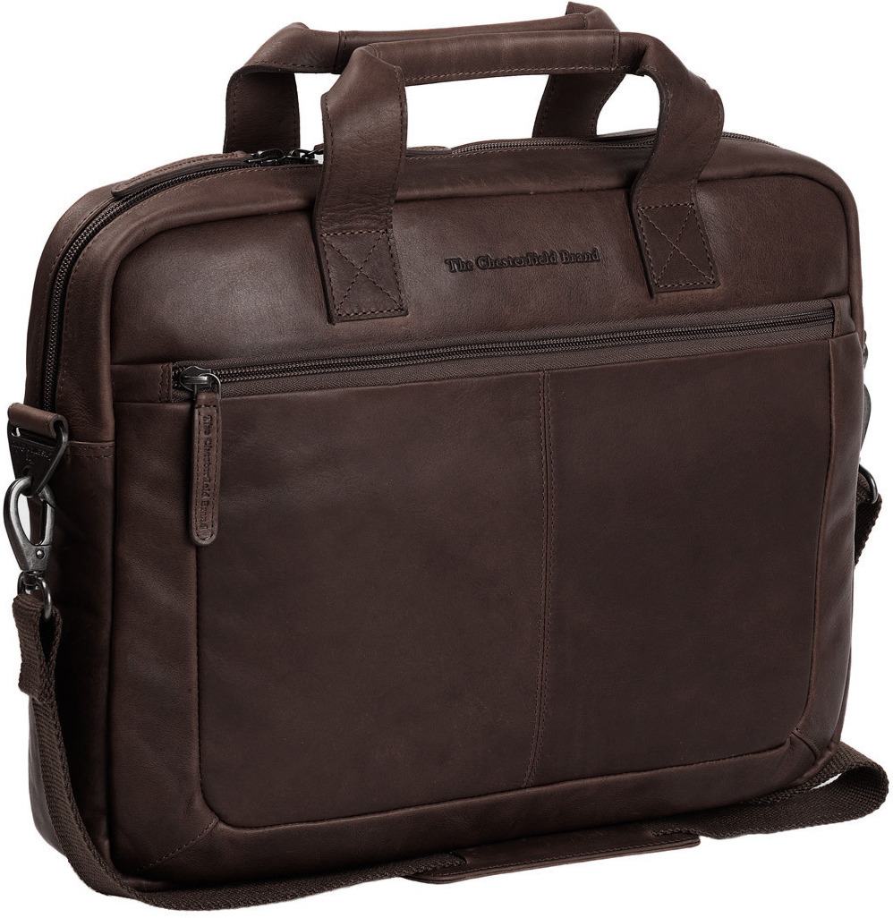 Chesterfield Brand Calvi sülearvutikott 15,6" sülearvutile, pruun