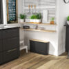 SmartStore Collect Slim 46 L sorteerimiskomplekt, must - Image 5
