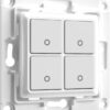 Shelly Wall Switch 4 seinalüliti, valge