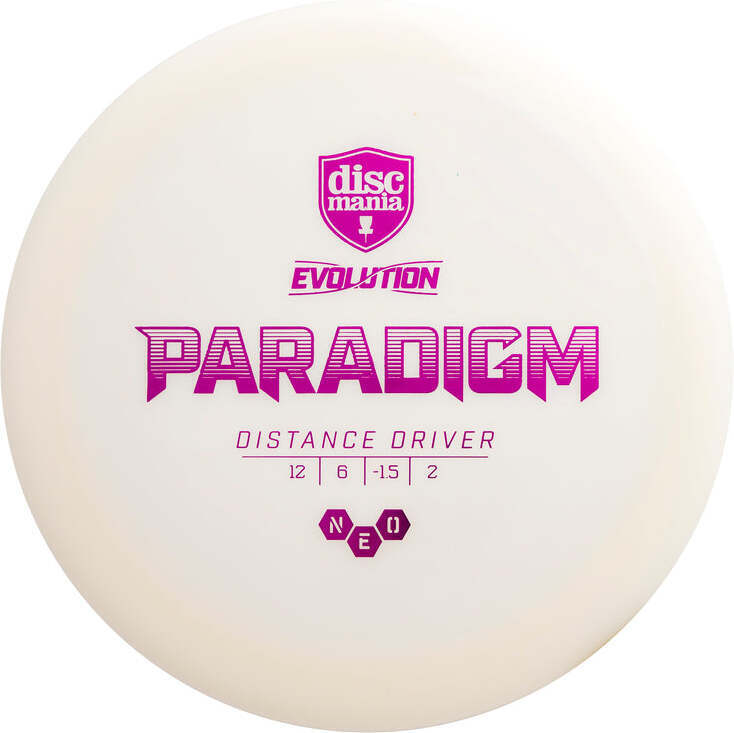 Discmania Evolution Neo Paradigm draiver, valge