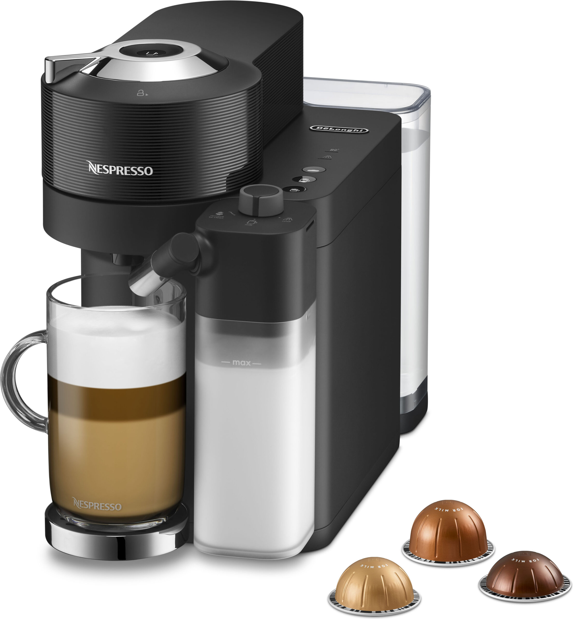 Nespresso Vertuo Lattissima ENV300.B kapselkohvimasin, must