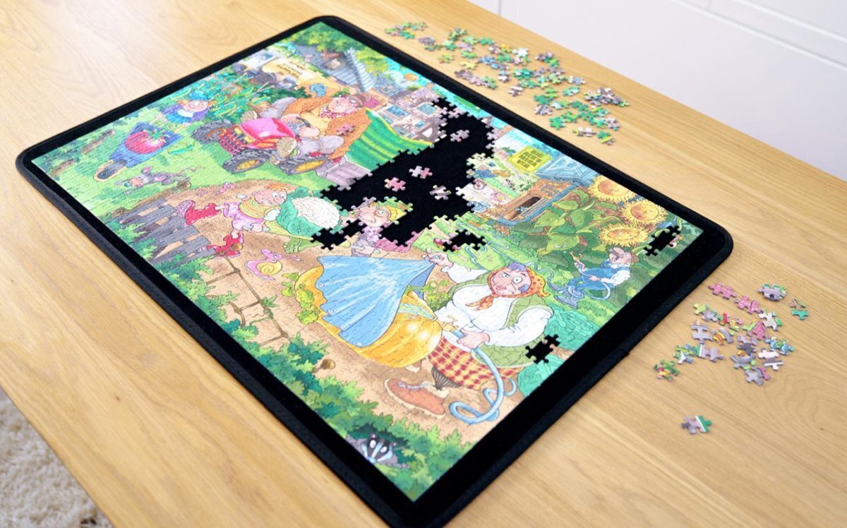 Puzzle Mates Portapuzzle Board pusle ehitamise platvorm, 500-1000 tükki