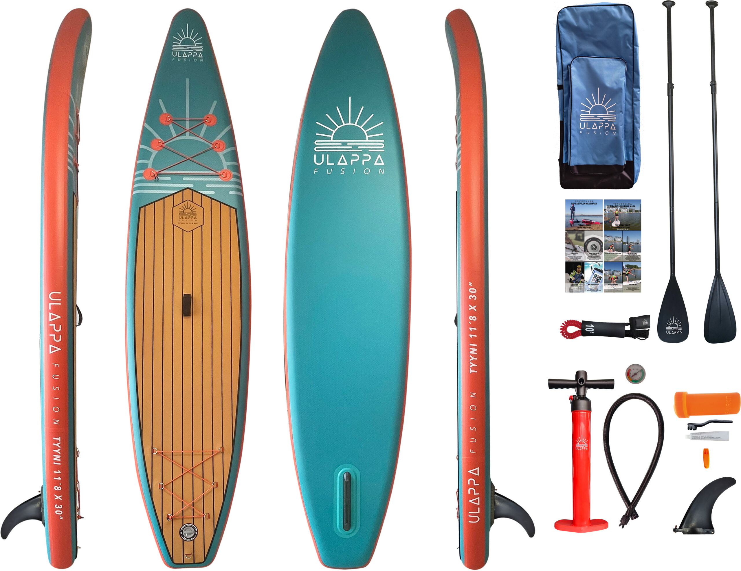 Ulappa Fusion Tyyni 11'8 SUP lauakomplekt