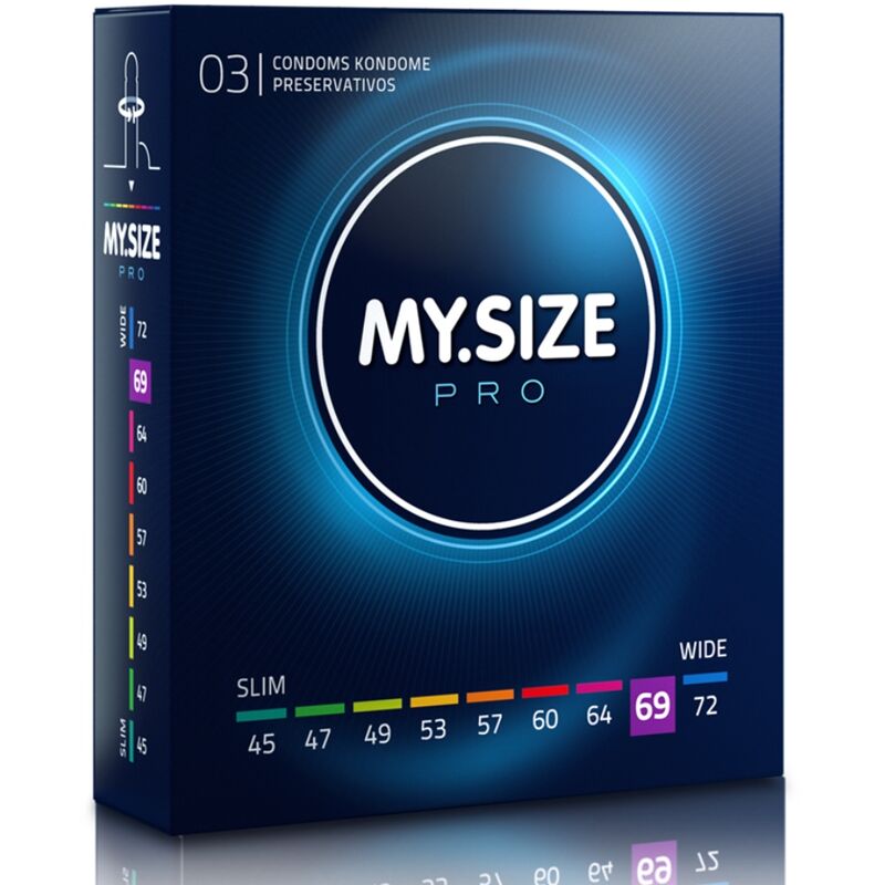 PRO CONDOMS 69 MM 3 UNITS