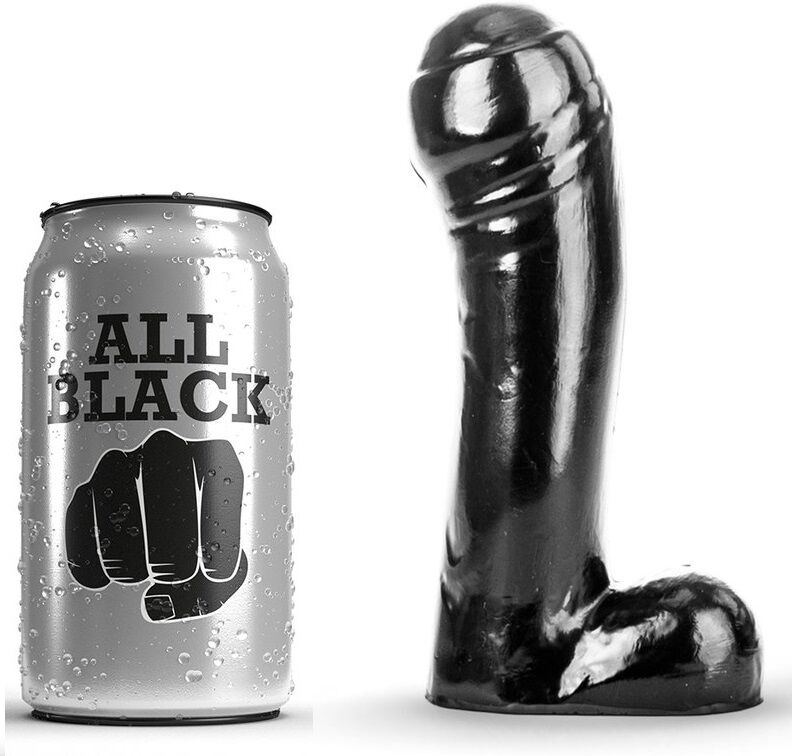 DILDO BLACK 15 CM