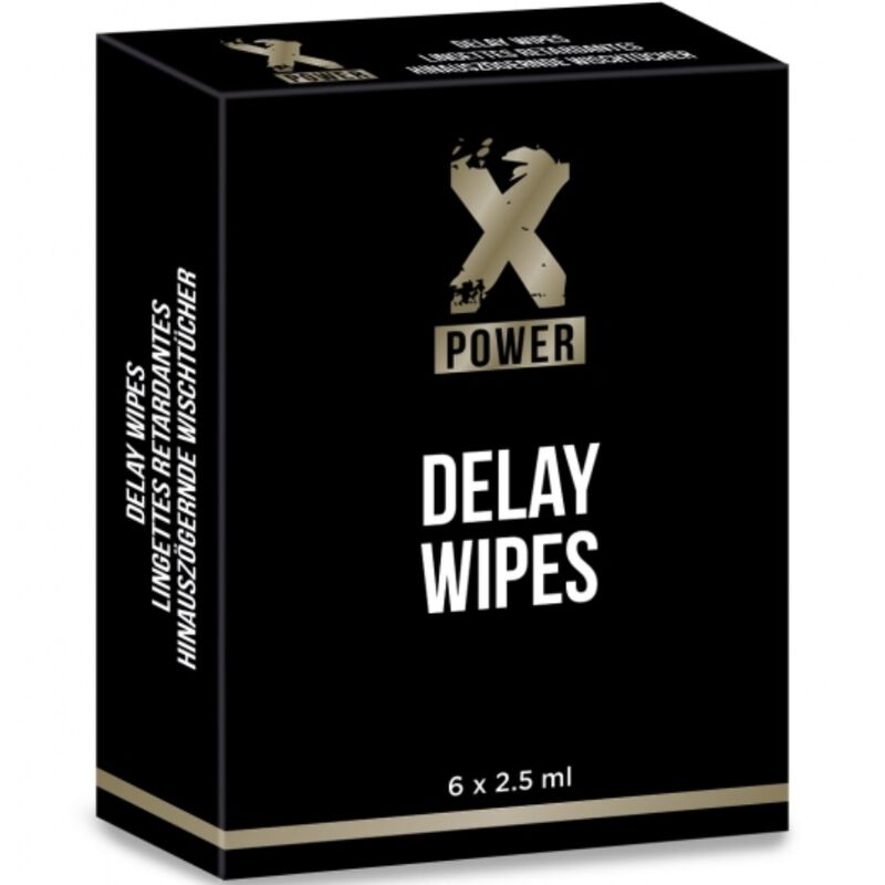 DELAY WIPES 6 UNITS