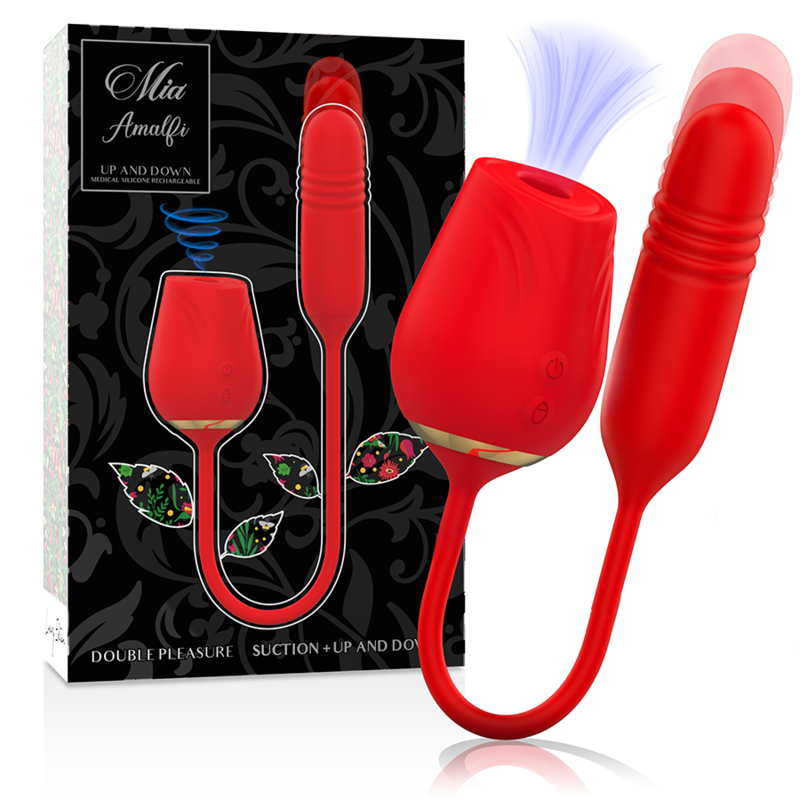 AMALFI DOUBLE PLEASURE STIMULATING WAVES + UP AND DOWN