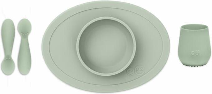 Ezpz First Food Set -toiduset, sage
