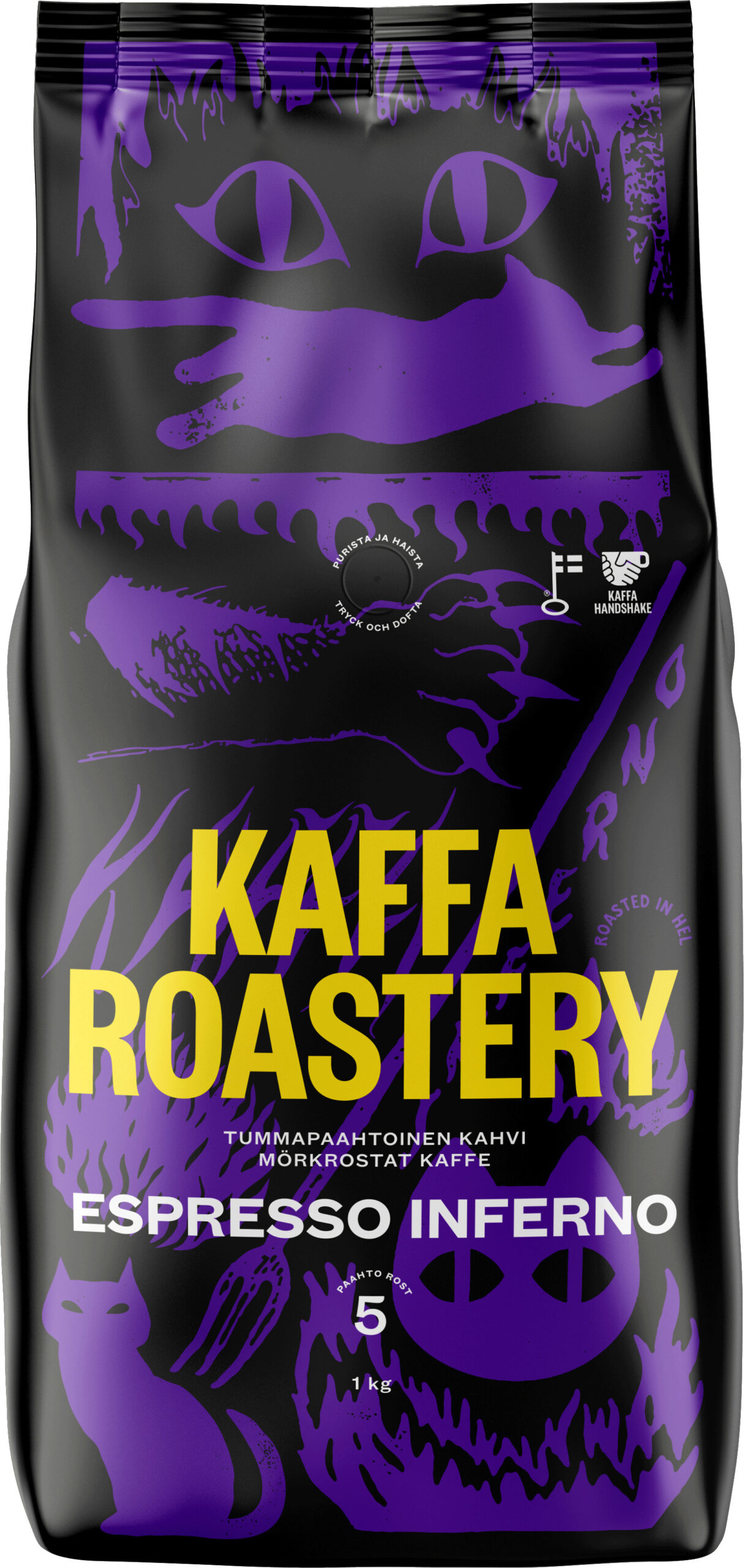 Kaffa Roastery Espresso Inferno kohviuba, 1 kg