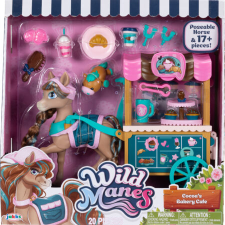 Wild Manes – Coco's Bakery Cafe Hobuse ja vankri mängukomplekt - Image 2