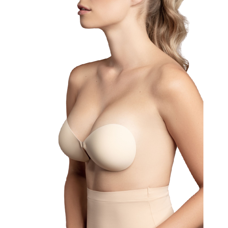 BRA INVISIBLE BEIGE CUP D
