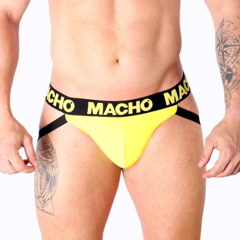 MX25A JOCK LYCRA YELLOW XL