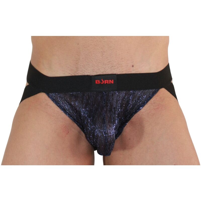006 JOCK SHINY BLUE / BLACK L