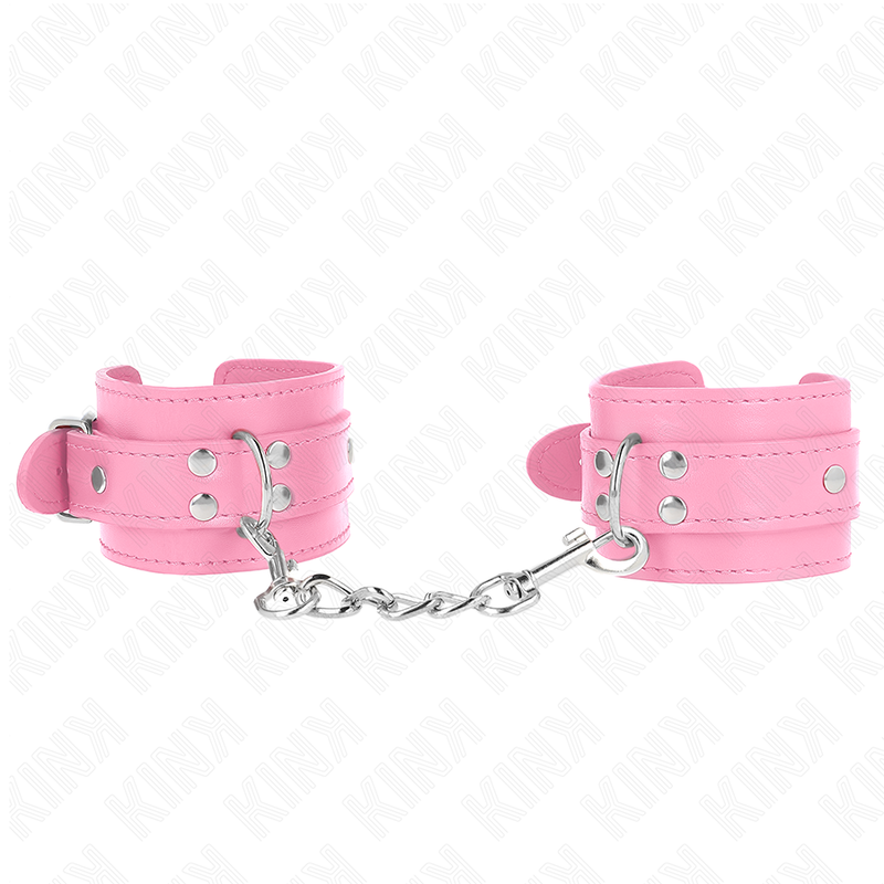SIMPLE WRIST RESTRAINTS PINK ADJUSTABLE 20-23 CM X 5.5 CM
