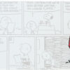 Snoopy XL hiirematt, 80 x 35 cm