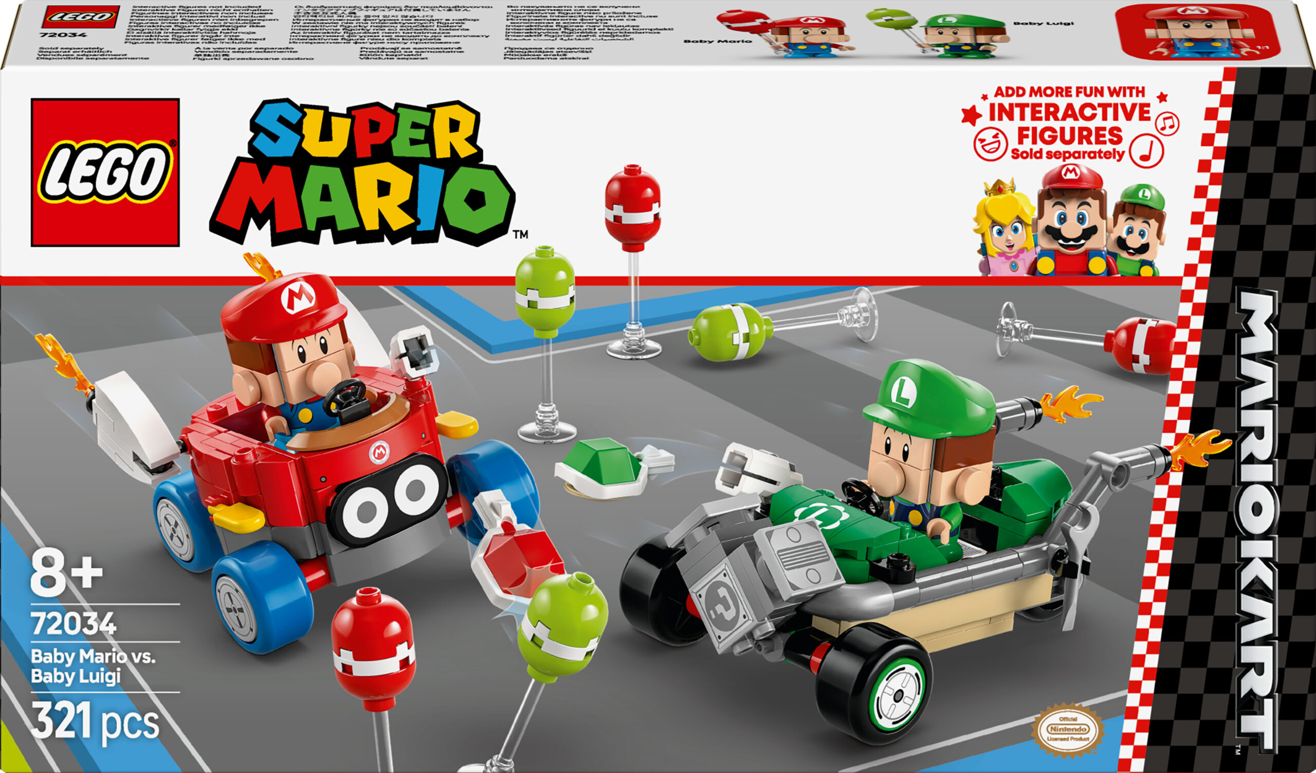 Super Mario Mario Kart™ – Baby Mario vs Baby Luigi