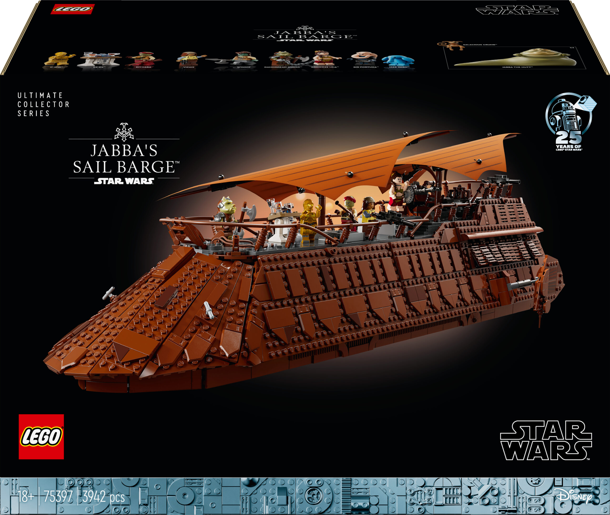 LEGO Star Wars 75397 – Jabba purjepaat