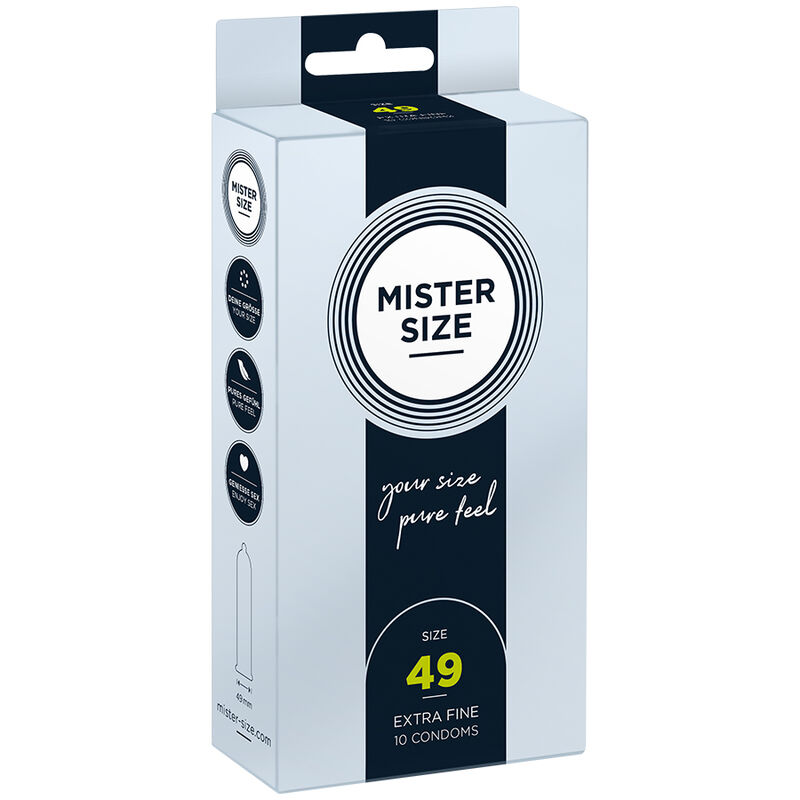 CONDOM SIZE S 49 MM (10 UNITS)