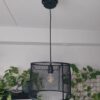 Steely Design Light paigaldusadapter, 130mm, must