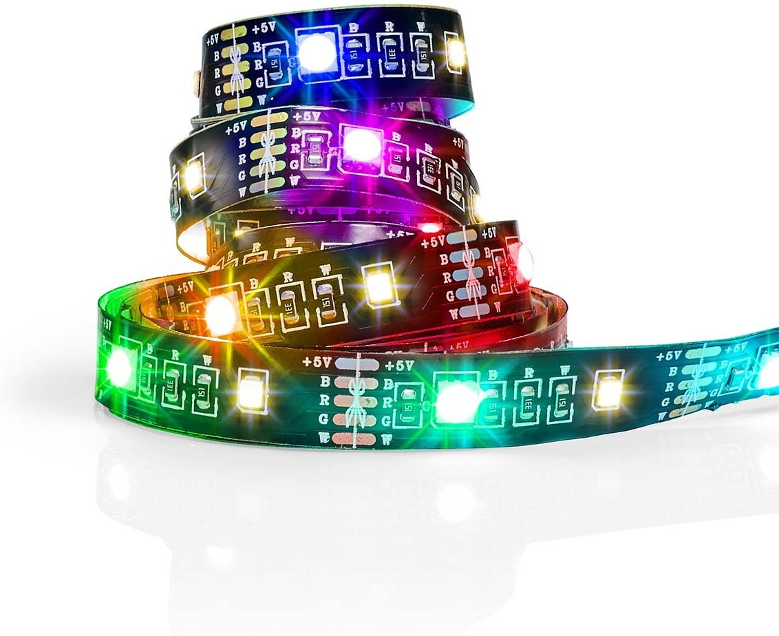 Nedis SmartLife LED valgusriba, soe valge + RGB, bluetooth, 2 m