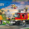 LEGO City Fire 60374 – tuletõrjejuhi tuletõrjeauto