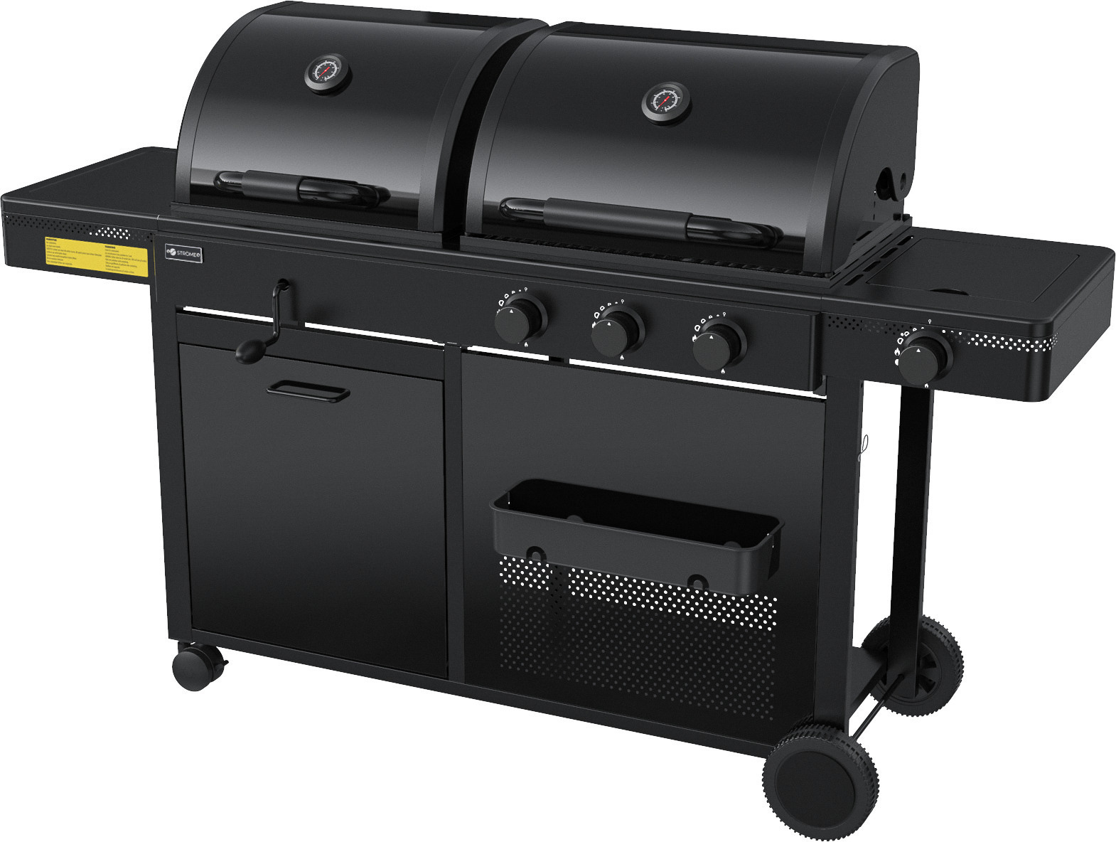 Ströme Black BX-Double gaasi/grillgrill