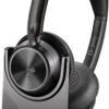 Microsoft Teamsi sertifikaadiga Poly Voyager Focus 2 Bluetooth-peakomplekt koos laadimisalusega