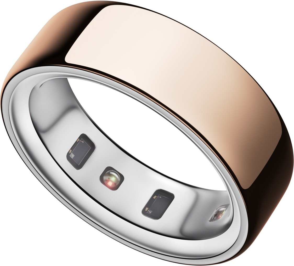 Oura Ring 4 nutikas sõrmus, roosa kuldne, suurus 6