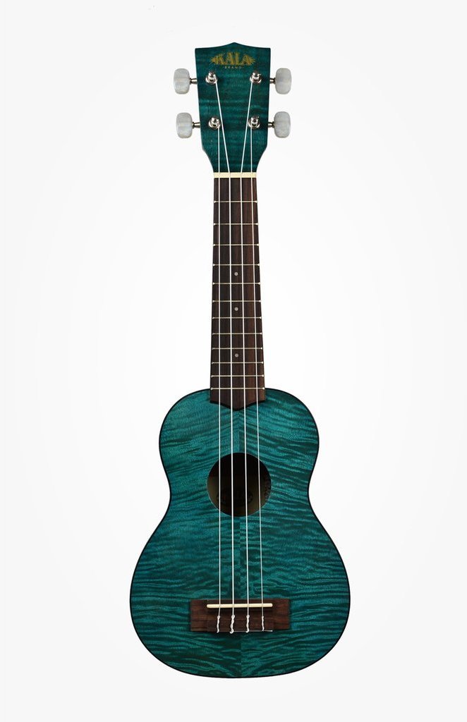 Kala KA-SEMB Mahagon Soprano ukulele, sinine