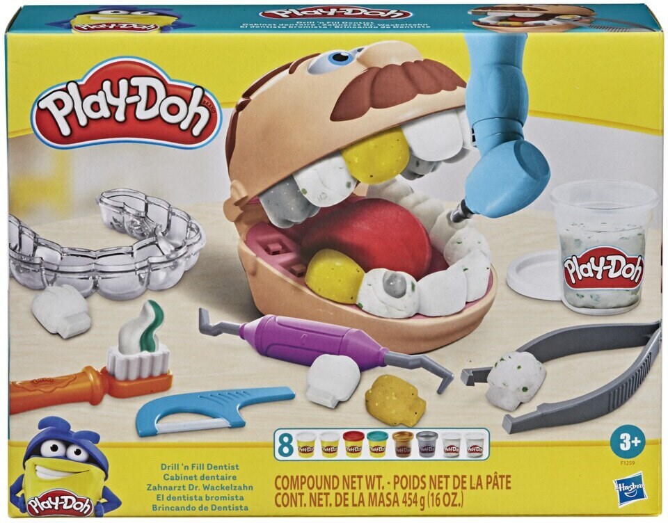 PLAY-DOH hambaravikomplekt puurimiseks ja täitmiseks