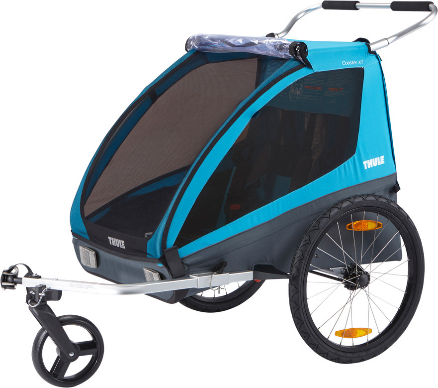 Thule Coaster XT kahekohaline laste transpordihaagis, sinine