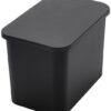 SmartStore Collect plastkaanega, 76 l, must