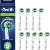Oral-B CrossAction CleanMaximiser asendushari, 9 tk
