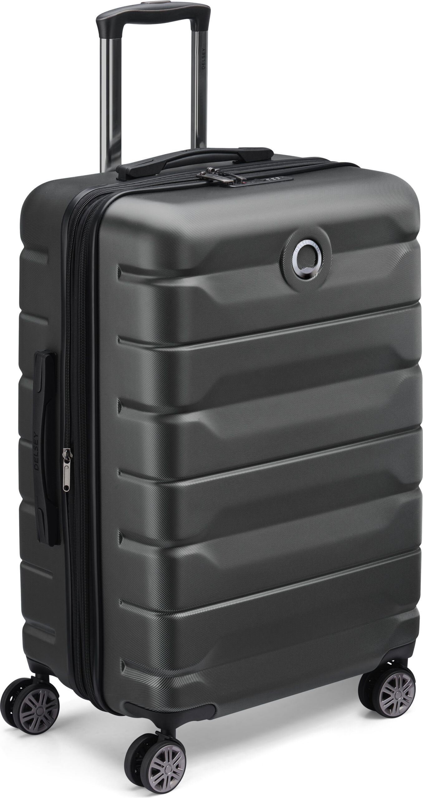 Delsey Air Armour laiendatav 68 cm kohver, must