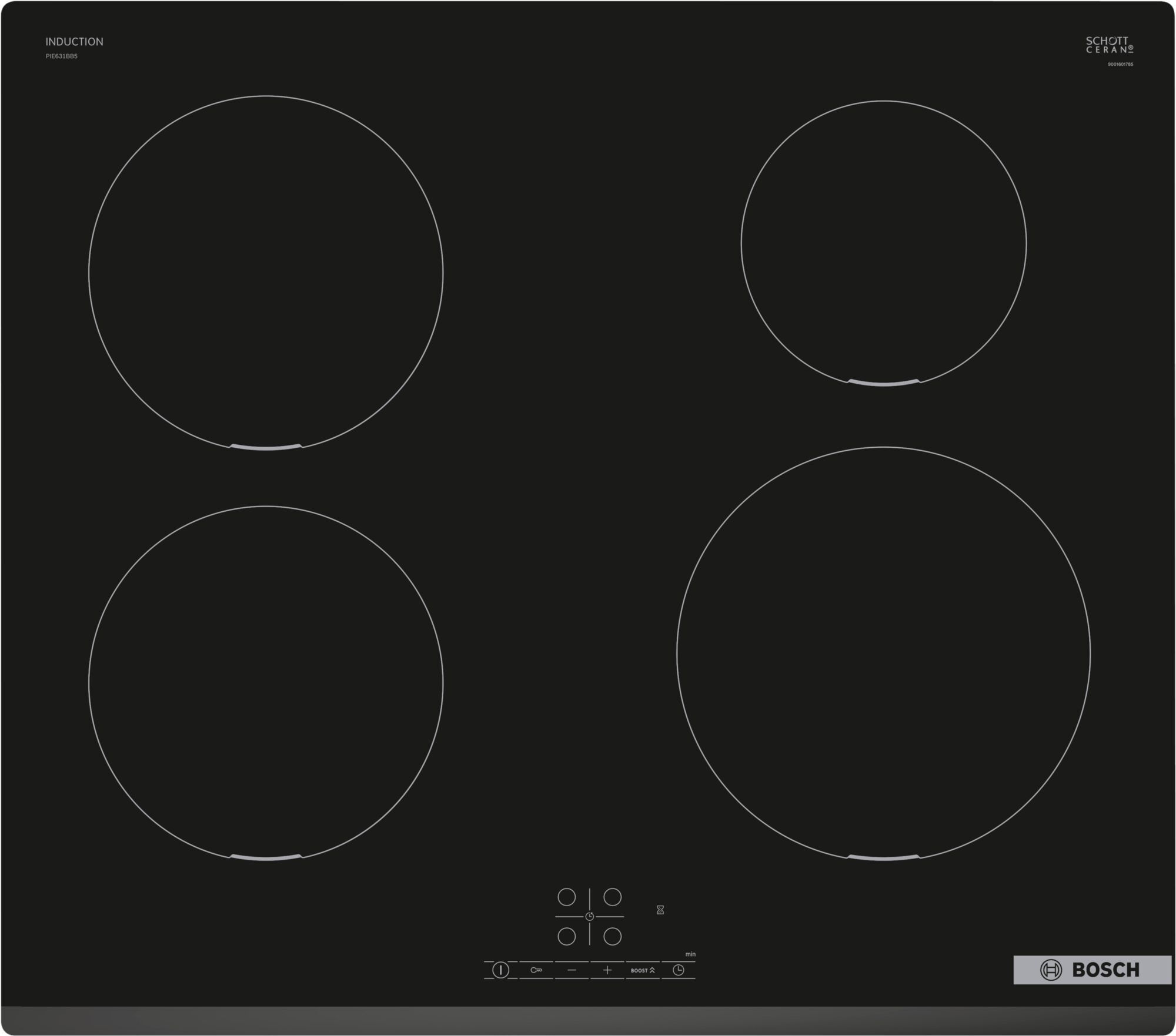 Bosch PIE631BB5E Serie 4 induktsioonpliidiplaat
