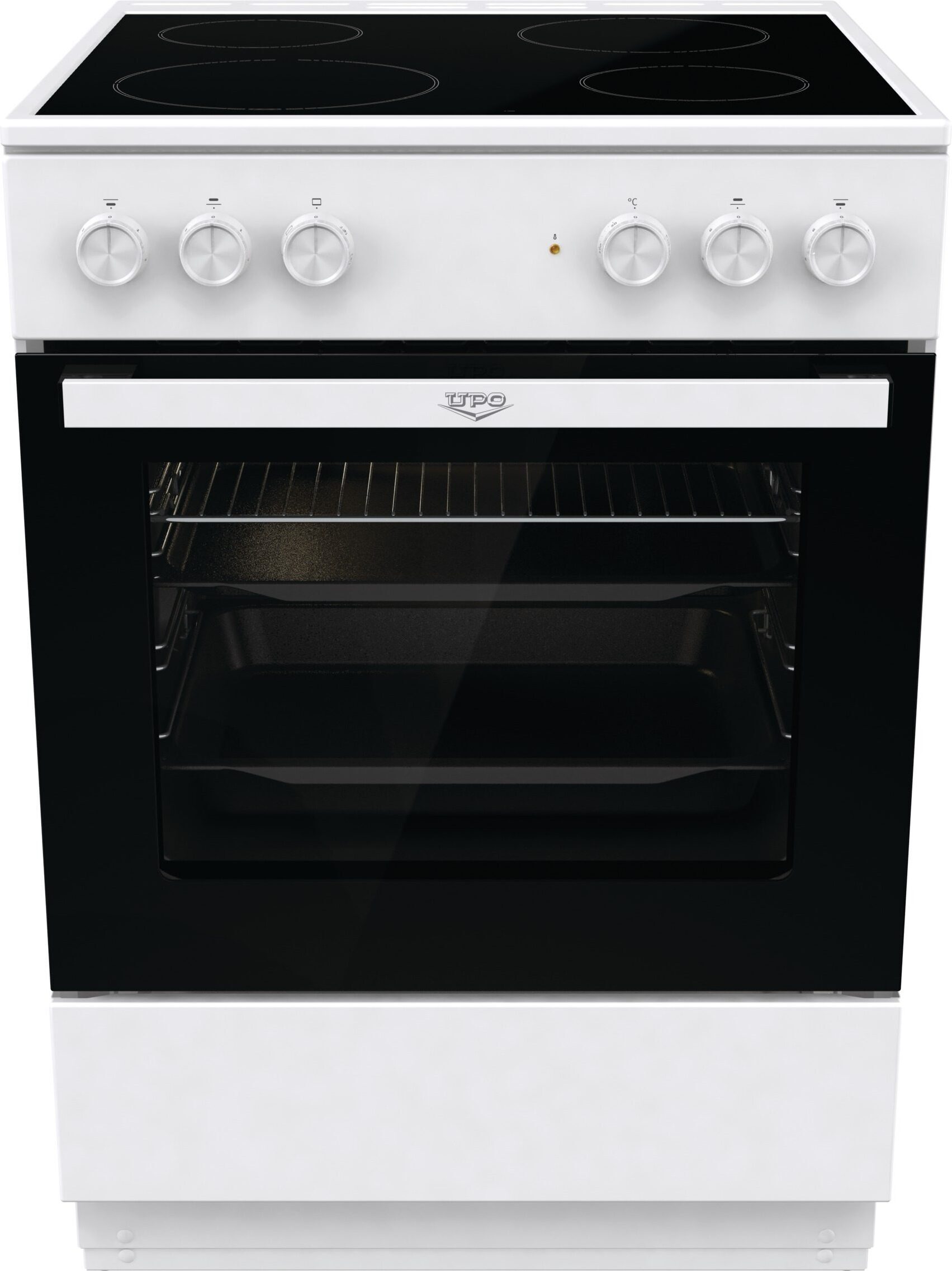 Upo UEC6A20W keraamiline pliidiplaat, valge