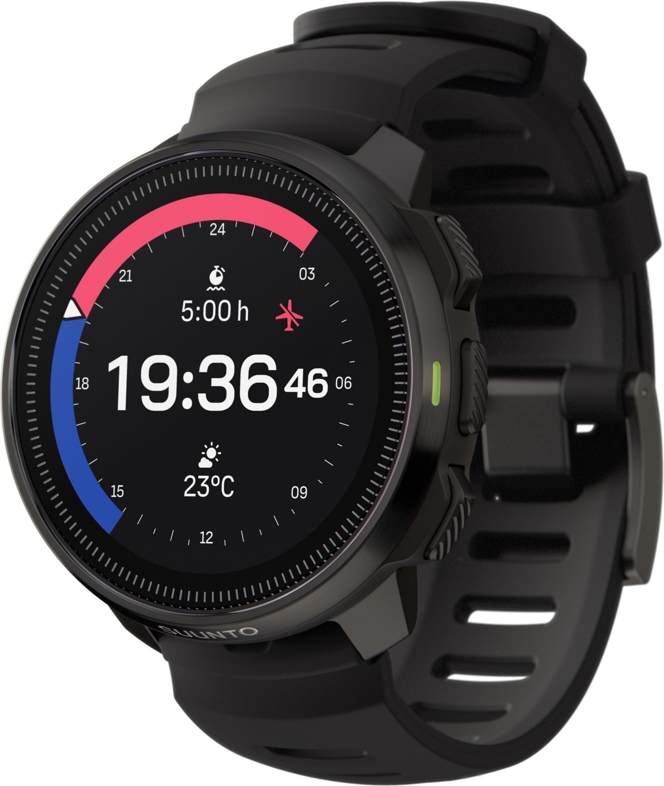 Suunto Ocean spordikell, 50 mm, must