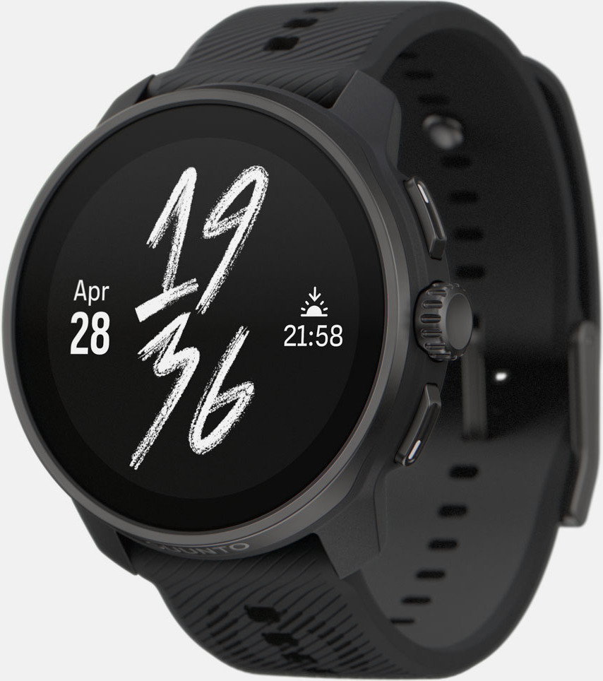 Suunto Race S spordikell, 45 mm, must