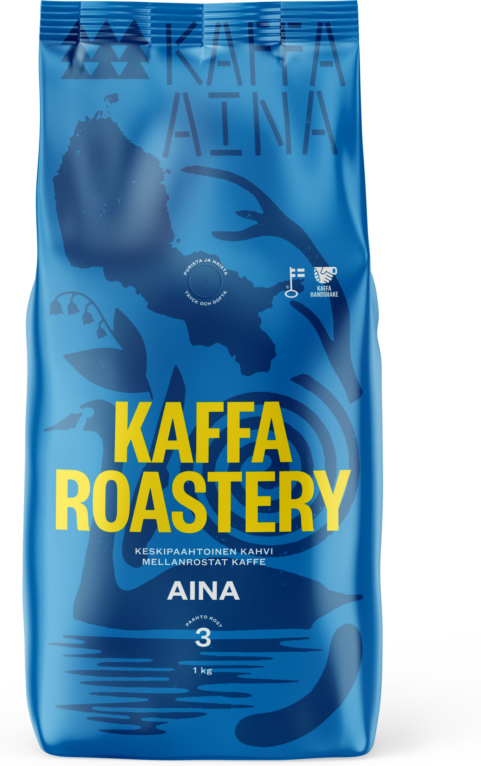 Kaffa Roastery Aina kohvioad, 1 kg