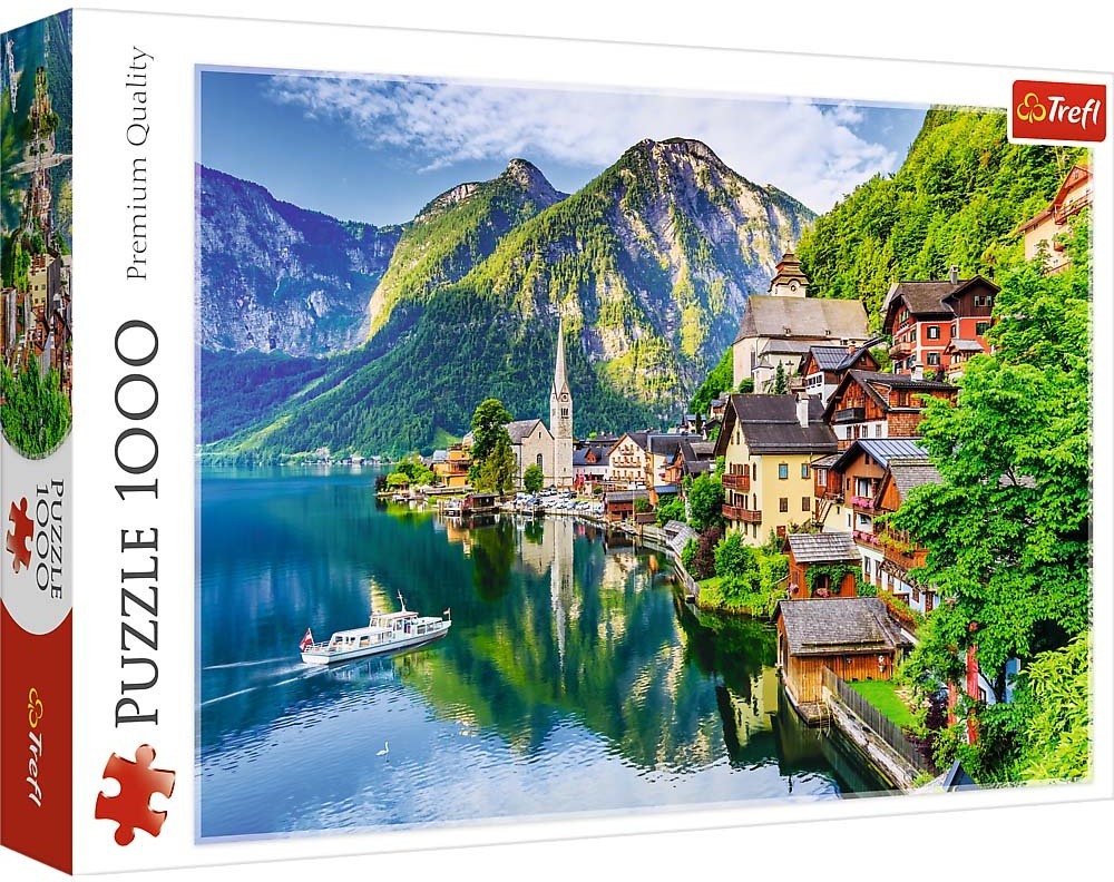 Trefl Puzzle 1000 – Hallstatt, Austria pusle, 1000 tükki