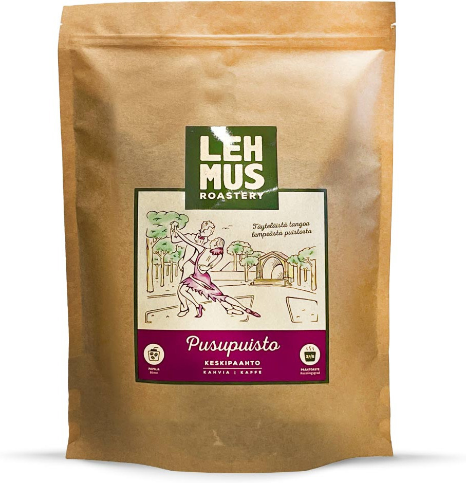 Lehmus Roastery Pusupuisto kohvioad, 1 kg