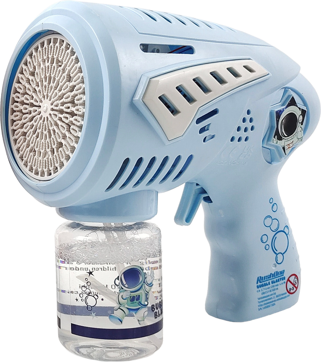 RushOne Bubble Blaster mootoriga mullipüstol
