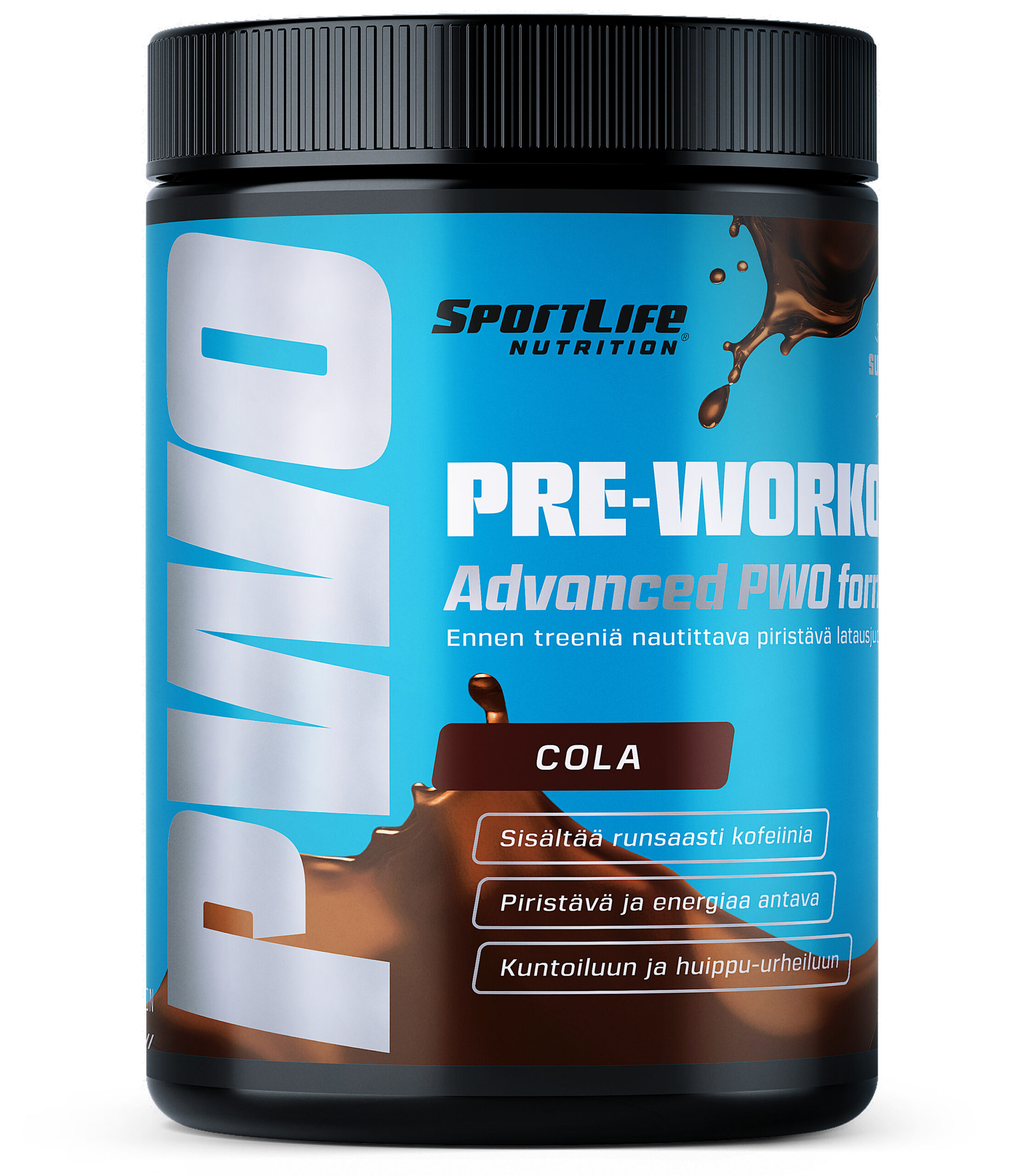 SportLife Pre-Workout Cola treeninglaadija, 250 g